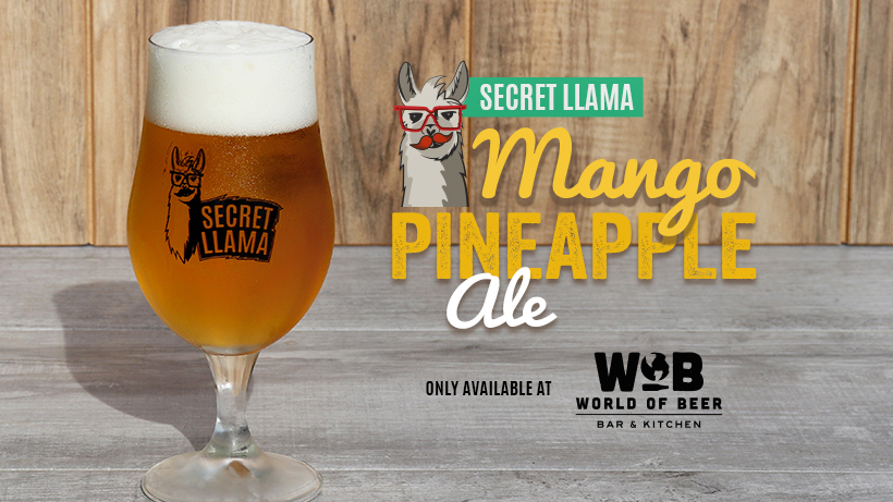 WOB’s Own Secret Llama Mango Pineapple